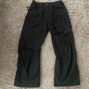 Volcom Snowboarding Pants, Size S (30” waist), Black